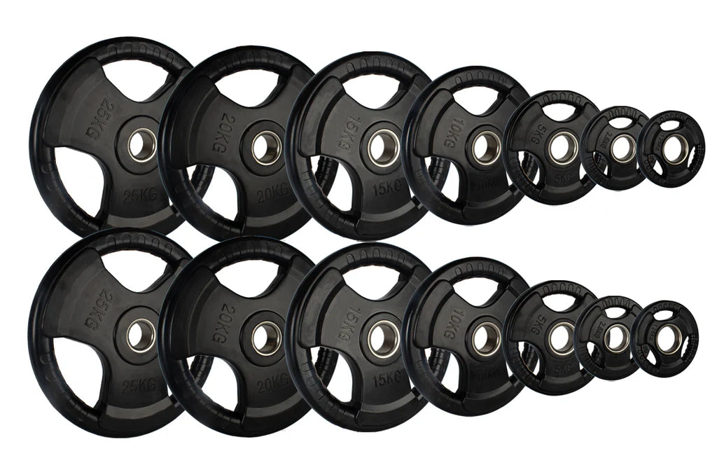 Mean Tri-Grip Olympic Plates