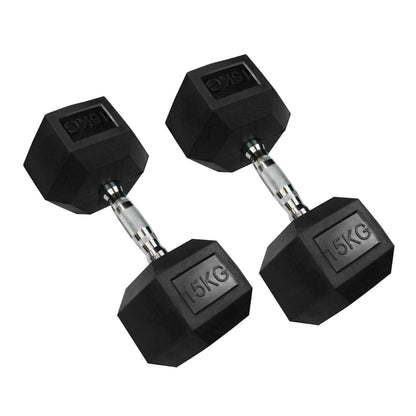 Mean Hex Dumbbells