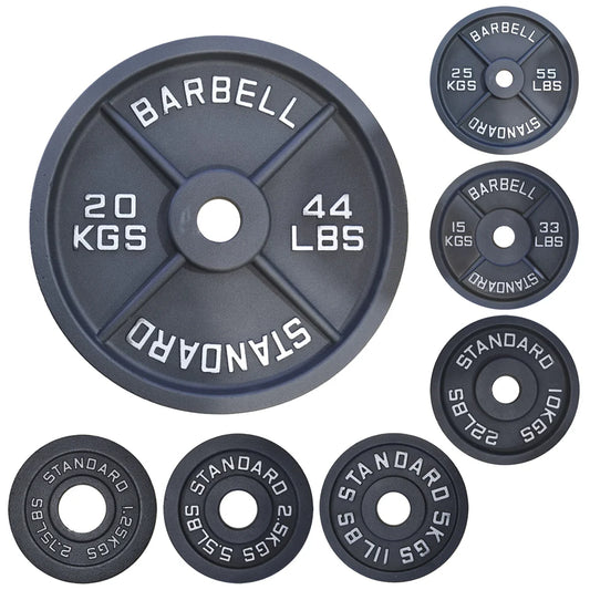 Mean Cast Iron Olympic Weight Plates